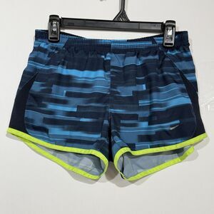 Nike Dri-Fit Running Athletic Gym Shorts Womens Small Blue 3” Inseam